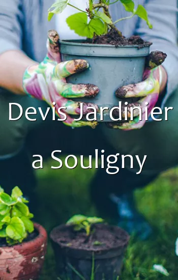 Devis Jardinier a Souligny